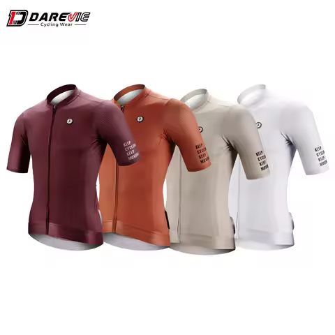 DAREVIE Cycling Jersey Small Size Fashion Women Cycling Jersey SPF 50+ Man Bike Jersey Soft Breathab