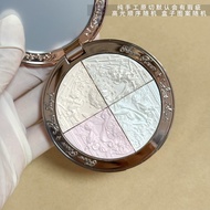 Angels Bloom Highlighter Palette Quad Natural 3D Sculpting Flower CrownInspired Glimmering Sample Si
