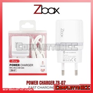 ZBOX ZB07 - 2.4A Charger Includes Micro Data Cable Robot Model RTK-7 RT-K7