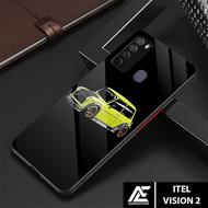 Case ITEL VISION 2 - Casing ITEL VISION 2 Case 4D Terbaru 2022 AEROSTORE.ID [ SPORT CAR ] Soft Case 