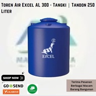 Toren Air Excel AL 300 - Tangki | Tandon 250 Liter 