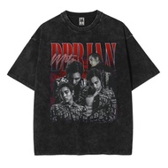 Oversized t-shirt dpr ian kpop gang washed washing vintage tee