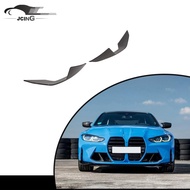 Easy Installation Dry Carbon  Front Bumper Canard Fins Splitters Lips For BMW G80 M3 G82 M4 2021-22