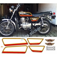 KAWASAKI STICKER STRIPING BINTER MERZY K200 STICKER 1980 KAWASAKI STICKER MOTOR