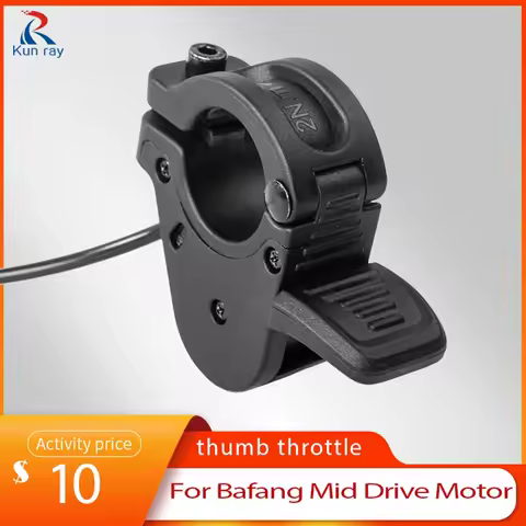 E-Bike Thumb Throttle For Bafang Mid Drive Motor 3PIN Female Accelerator for Ebike Bicycle Conversio