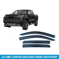 Suitable for Jimsi GMC CANYON 23-25 CREW CAB PICKUP Rain Baffle Side Window Deflector Rain