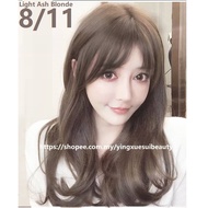 Hair dye Coloring, Ash Khaki Brown , Light ash brown , ash blonde , matt brown