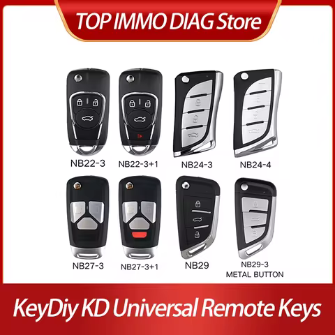 10PCS KeyDiy KD Universal remote keys NB22-3 NB22-3+1 NB24-3 NB24-4 NB27-3 NB27-3+1 NB29 NB29-3 META