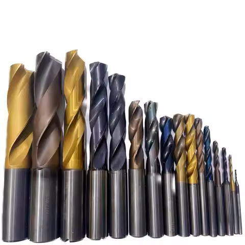 Famous Brand 90%new Used carbide drill bit GUHRING KENNAMETAL Germany Japan Solid Carbide Drill Bits
