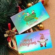 50pcs Merry Christmas Cards Happy New Year Wishes Cards Christmas Gifts Decorative Greeting Cards Xmas Gift Card