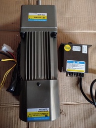 AC motor with braker gearbox  220V 250W Variable Speed Control - robinshop3
