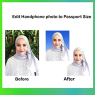 Passport Size Photo Printing / Ukuran Passport / ID Photo Printing Service / Cuci Gambar Saiz Passpo