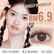 [LOW STUCK:RM6.9] Eyecandy 14.5mm Colored Contact Lens with Power Dolly Raquelle Brown lens Big eyes