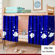 3PCS Double Deck Bed Curtain Bedding Accessories Bed Curtain Double Deck Curtain For Double Deck Bed
