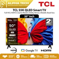 TCL 50" S5K QLED Smart TV | HDR10 | Dolby Audio | Metallic Bezel-less | 2 Years Warranty