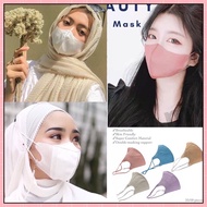 10pcs 3D Mask Adult Headloop 10Face Mask 5D V-mask 6D monogram muslimah fashion 口罩