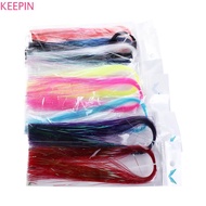 KEEPIN Assist Hooks Line DIY Shining Flash Fishing Lure Fishing Tools Jig Hook Streamer