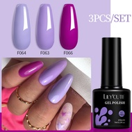 UR Đường 3 Cái/bộ Gel Móng Tay Dài Polish Set Nail Nghệ Thuật Làm Móng Tay Bán Vĩnh Viễn Nail Art Ba