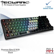 Tecware Gaming Keyboard Phantom Elite 87 RGB Gateron Black Switch