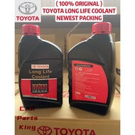 ( 100% ORIGINAL ) TOYOTA LONG LIFE CAR RADIATOR COOLANT ( 1 LITRE ) ( 088891L ) ( NEWEST PACKING )