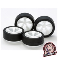 Tamiya Item 15513 – Low-Profile Tire & Wheel Set (5 Spoke)