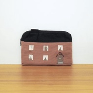 cat house phone pouch : brick