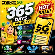 ONEXOX Prepaid SIM Card - Unlimited Data & Calls Across All Networks - 1X-22