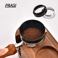 PRASI 51mm/53mm/58mm Brewing Bowl Portafil Coffee Powder Funnel Portafilter Coffee Tamper