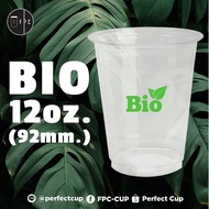 [Whole Box] Bio FP-12oz Plastic Glass. Ø92 [1 000 Sheets/Box]