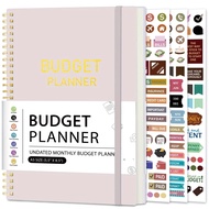 Monthly Finance Budget Planner Organizer with Expense Tracker Notebook to Manage Your Money Effectiv