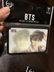 防彈少年團 Bts x T-money card  2nd Edition suga 交通卡
