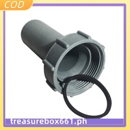 【TRSBX】45mm Thread to 31mm Straight Pipe Adapter G1-1/2Inch Drain Pipe Fitting for Sink