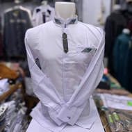 [ Best Quality] Koko Al Wafa Putih Lengan Panjang Manset | Baju Muslim