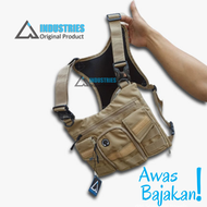 [ORIGINAL A INDUSTRIES] Tas Rompi Dada Pria Rompi Tactical Tas Dada Pria Terbaru 2021 Tas Dada Anti 