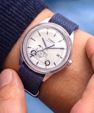 [包順豐] Peanuts Snoopy Timex Marlin Jet Automatic Easy Rider 38mm Fabric Strap Watch TW2Y81000 Automat