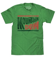 Men's Faded Mountain Dew Soda Shirt - Vintage Mt Dew Logo T-Shirt