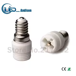 E14 TO G9 adapter Conversion socket High quality material fireproof material E12 socket adapter Lamp