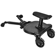 🛵High Quality🛵Kiddy BoardWith seat standing boardStable two wheel designPram accessories