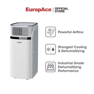 EuropAce 30K BTU Portable Aicon|EPAC 30Z|Digital Touch Panel + Strong Dual Turbine System