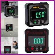[Sharprepublic] Digital Angle Level Meter Digital Inclinometer Compact Electronic Level Meter