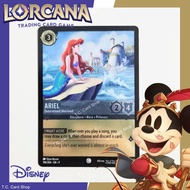 Ariel-Determined Mermaid- 196/204 C-Disney Lorcana (Disney Lorcana) (Fabled)