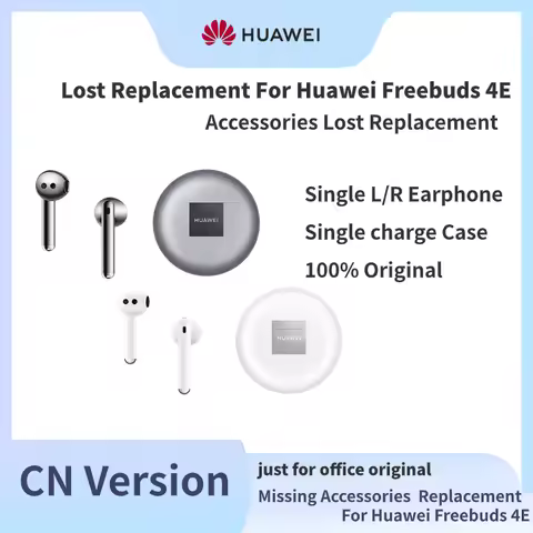 Original Replacement For Huawei Freebuds 4E Bluetooth Headphone Single Left / Right Earbuds Charging
