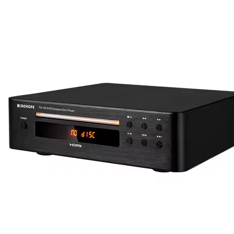 Multifunctional CD/DVD Player Desktop Home Fever Audio Player HIFI Stereo Optical Fiber Coaxial Digi