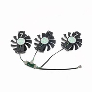 GA81S2U 3pcs DC 12V 0.35A 4Pin GTX980 Gpu Cooler For Zotac Geforce 980-4GD5 GTX 970 Amp 4G Graphics