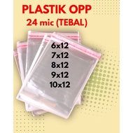 OPP PLASTIC 24 MICRON (thick) CONTENTS 100 SHEETS 6x12 7x12 8x12 9x12 10x12 OPP PLASTIC tofu meatbal