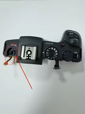 Repair Parts For Canon EOS RP Top Cover Power Switch Button