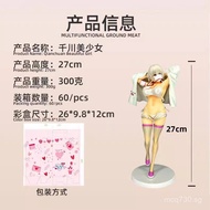 Anime Costume Decoration Figure Sencha Standing Posture 2D Computer Case Beautiful Girl Model Senkaw