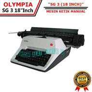Mesin Tik A3 OLYMPIA SG 3 - 18" Inch Mesin Ketik Manual