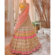 Multicolour Dulhan Lengha Choli