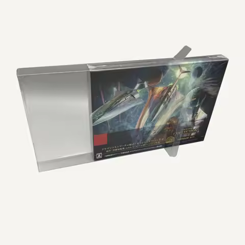 Clear Protection Box for PS5 NS for Gradius Origins Collection Edition Collection Display Storage Ca